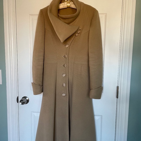 Vaute Couture Jackets & Blazers - Audrey Coat by Vaute Couture, Camel
